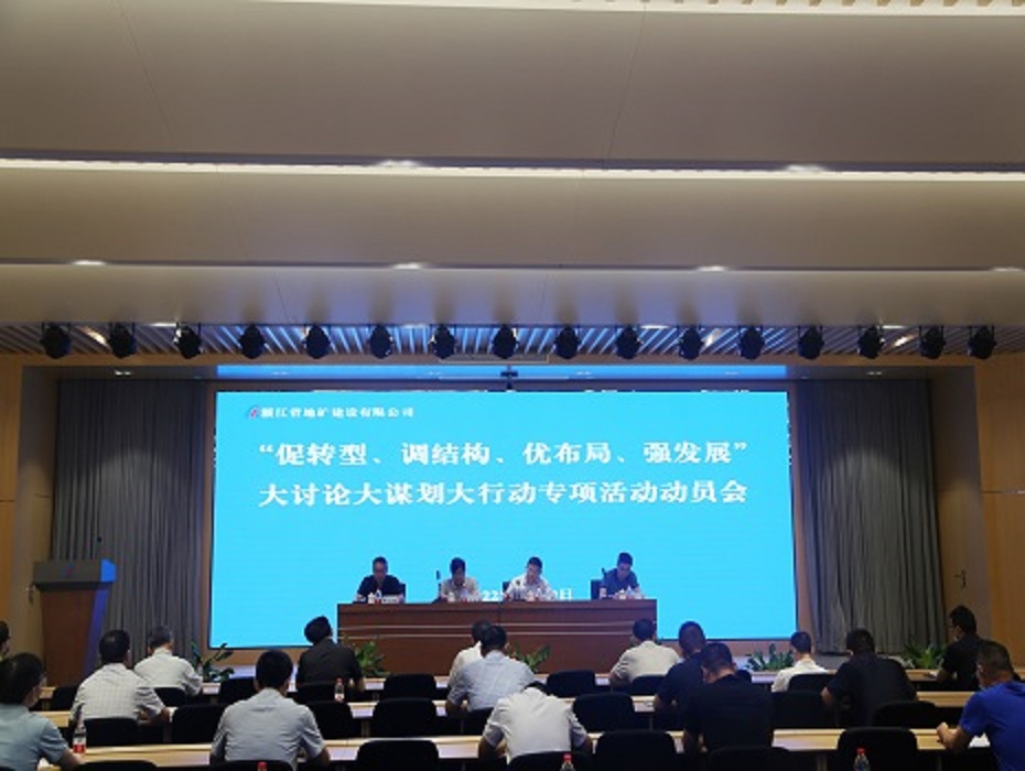 公司召开“促转型、调结构、优布局、强发展”大讨论大谋划大行动专项活动动员会暨人力资源体系建设咨询项目启动会