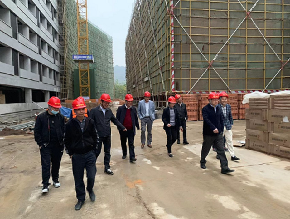 省地质院副院长周艳一行赴公司在建项目开展安全检查工作