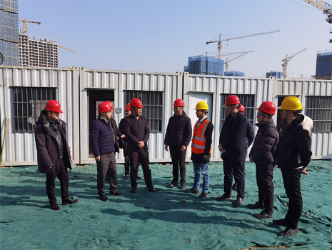 集团公司领导赴浙江地矿项目一线开展节前检查慰问活动