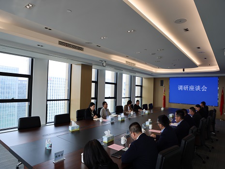 集团公司党委委员、纪委书记、监察专员胡盛东一行到浙江地矿调研指导