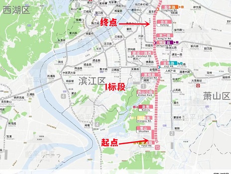 浙江省地矿勘察院有限公司 中标杭州地铁15号线工程岩土工程勘察Ⅰ标
