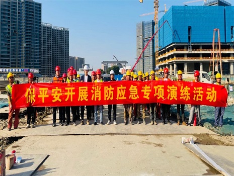 以演促练 以练备战丨机械化工程公司开展消防演练