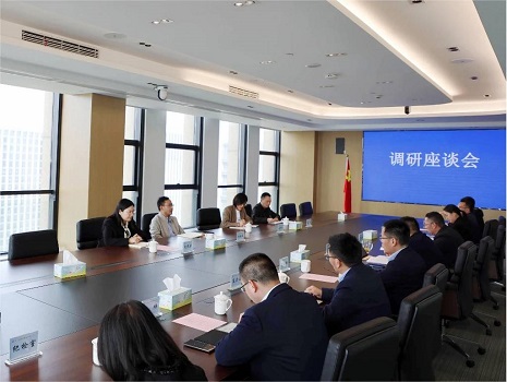 集团公司党委委员、纪委书记、监察专员胡盛东一行到浙江地矿调研指导