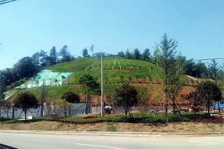国土空间开发建设：江山市大桥镇北入口滑坡地质灾害治理工程