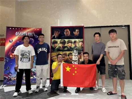 怀赤诚之心 承奋进之志丨生态工程公司莲花项目部组织观看《志愿军之雄兵出击》
