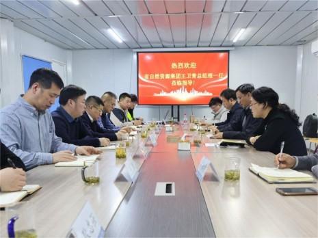 王卫青赴公司项目开展节前检查暨慰问活动