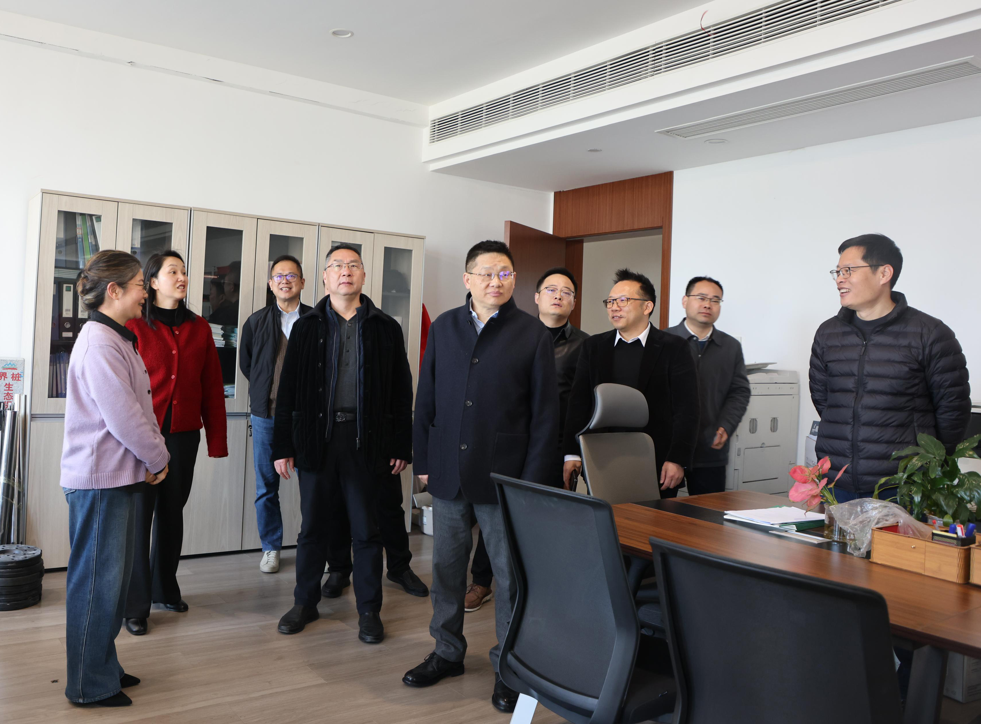 送祝福 鼓干劲丨公司领导班子开展新春开工慰问